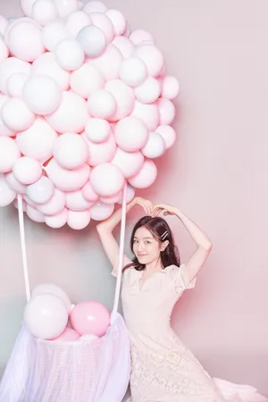 李兰迪甜美生日会写真图片