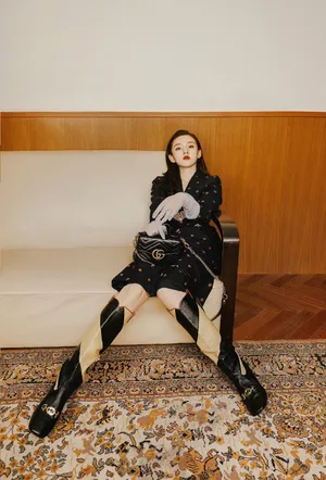 宋祖儿复古时尚大片写真图片_6