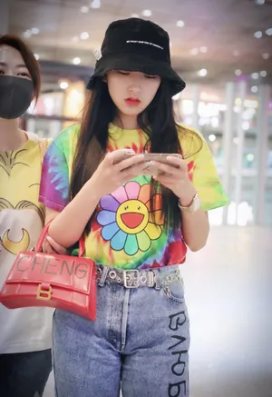 程潇彩虹美少女机场图片_4