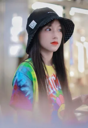 程潇彩虹美少女机场图片_5