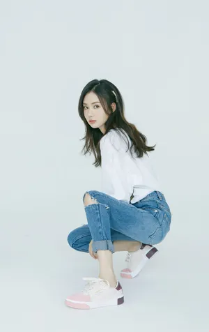 郑合惠子甜美活力写真图片_2