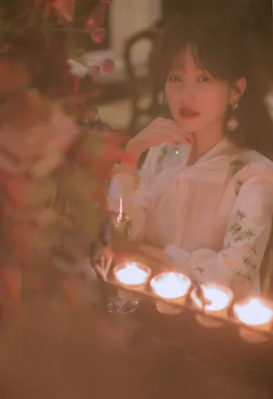 金莎流泪妆楚楚动人性感图片_4
