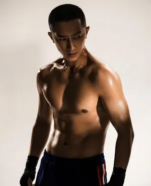韩庚肌肉型男大片写真图片_3