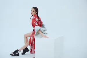 张可盈酷飒混搭风写真图片_3