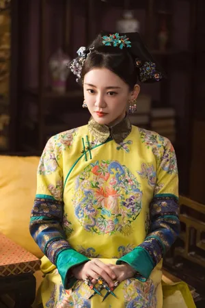 苗苗清新秀丽古装图片_4