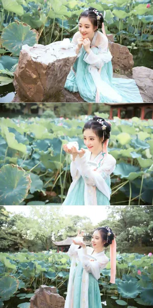 冯提莫早年汉服写真图片_3