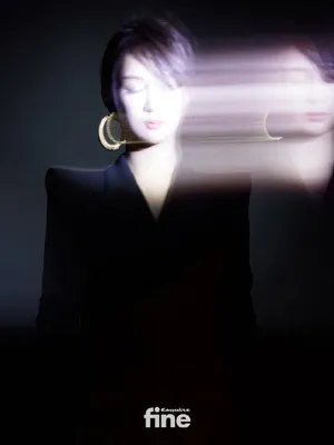 杨紫红与黑光影大片写真图片_5