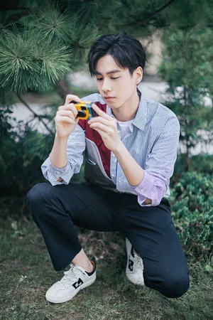 胡一天清新文艺写真图片_2