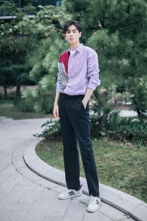 胡一天清新文艺写真图片_3