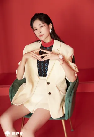王媛可英伦风优雅写真图片_4
