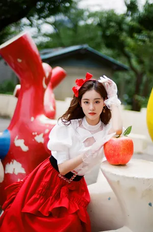 祝绪丹甜美时髦写真图片_7