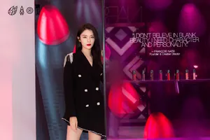 傅菁性感品牌活动图片