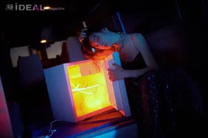 李梦优雅光影写真图片_1