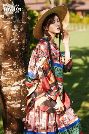 金晨甜美优雅写真图片_6