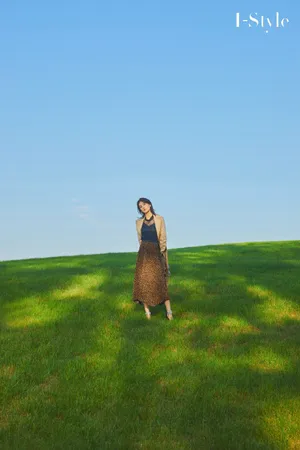 白鹿清新田园风写真图片_2