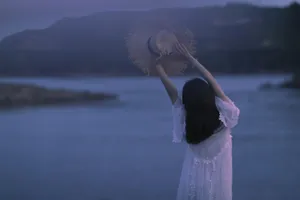 陈瑶柔美清新写真图片