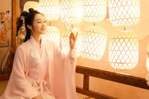 宣璐清新唯美古风写真图片
