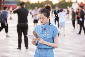 苗苗《遇见天坛》清秀图片