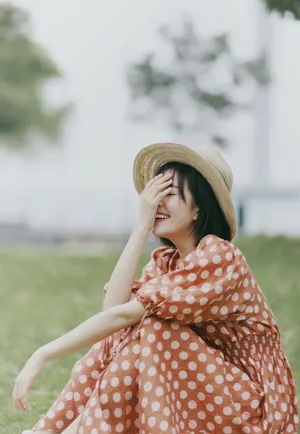 种丹妮印花裙甜美图片