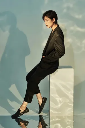 王真儿时尚干练写真图片