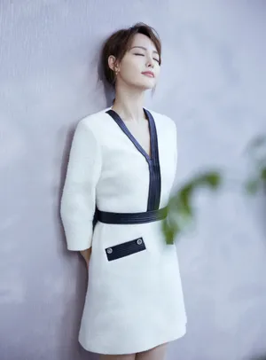 张嘉倪优雅干练写真图片_2