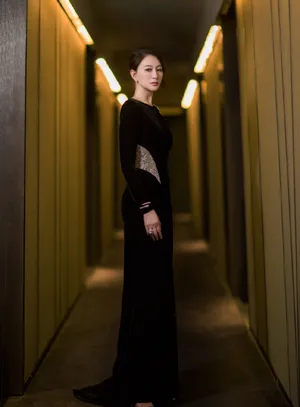 李小冉优雅绚丽写真图片_2