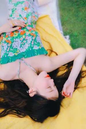 金莎治愈系秋游大片写真图片_4
