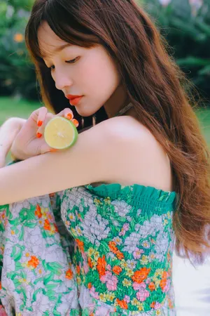 金莎治愈系秋游大片写真图片_5