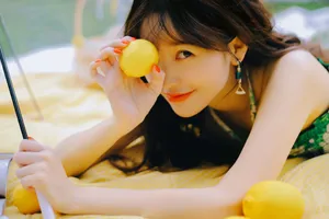 金莎治愈系秋游大片写真图片_6