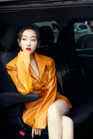 蒋梦婕米兰时装周性感图片_7