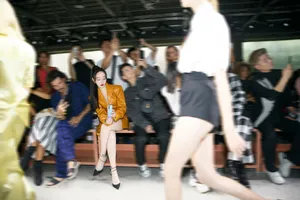 蒋梦婕米兰时装周性感图片_8