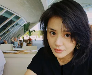 马思纯清爽干练自拍照图片_5