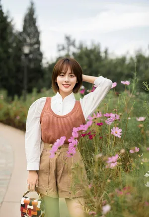 张嘉倪初秋唯美写真图片_7