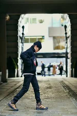 陈坤休闲伦敦街拍写真图片_7