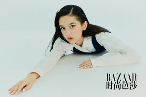 周也猫系电眼甜酷写真图片_4