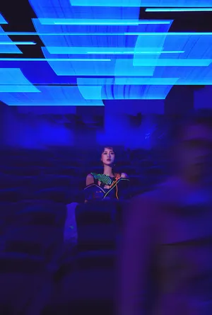 袁冰妍复古魅力光影写真图片_2