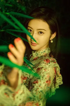 景甜清新迷人写真图片