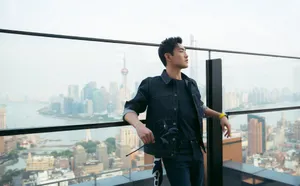 演员王彦霖休闲装帅气活动照图片_4