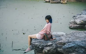 田沅清新俏皮写真图片_2