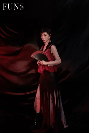 宣璐侠女斗笠帽酷飒写真图片_3
