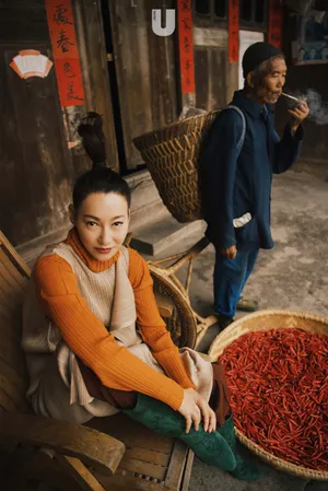 惠英红时尚优雅写真图片_4