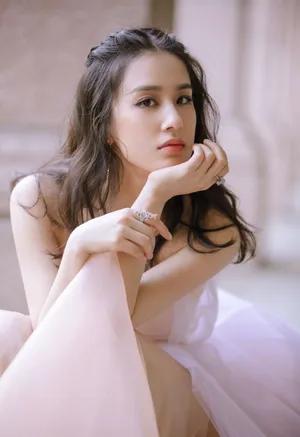 黄圣依仙女裙甜美写真图片_6