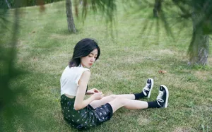 李溪芮清新优雅写真图片_4