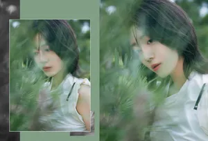 李溪芮清新优雅写真图片_5