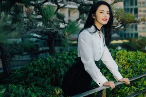 姚晨釜山电影节性感图片