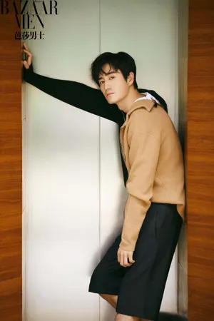 杨玏橘色暖男写真图片_3