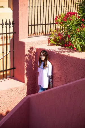 迪丽热巴唯美浪漫写真图片_7