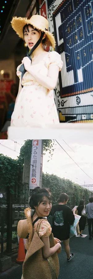 李菲儿港风慵懒卷街拍写真图片_5