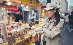黄圣依清新时尚街拍图片_5