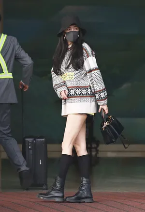 杨幂机场私服街拍照图片_1